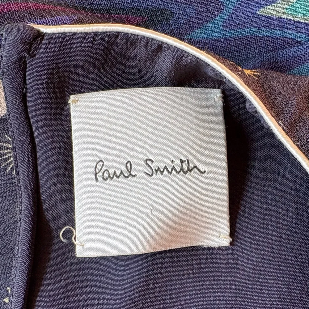 Paul Smith AW18 Runway Celestial Landscape Print Maxi Dress IT42 US6 $995 - Picture 5 of 8